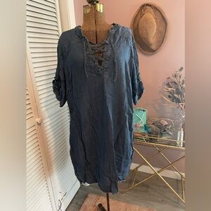 Denim dress